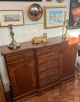 Vintage Breakfront Sideboard Regency Style (SKU66)