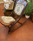 Antique Victorian Folding Rocking Chair (SKU226)