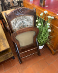Antique Victorian Folding Rocking Chair (SKU226)