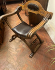 Vintage Savonarola Chair (SKU227)