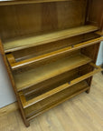 Antique Oak 4 Sectional Stacking Bookcase By Gunn (SKU131)