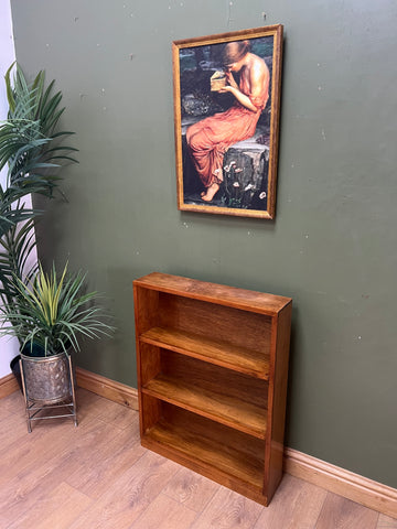 Small Vintage Solid Hardwood Bookcase (SKU122)