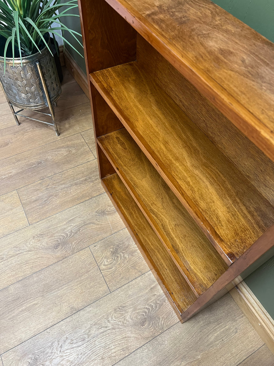 Small Vintage Solid Hardwood Bookcase (SKU122)