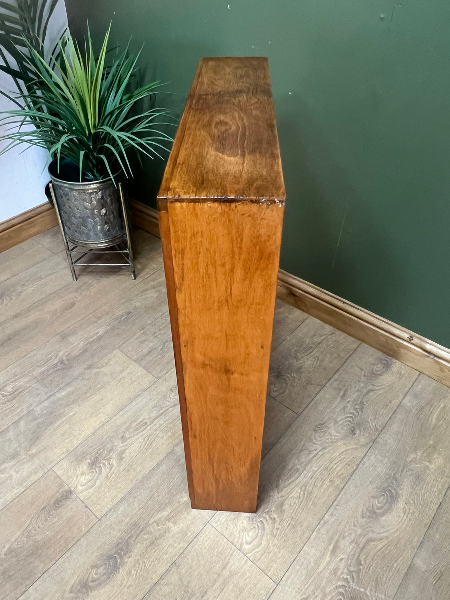Small Vintage Solid Hardwood Bookcase (SKU122)