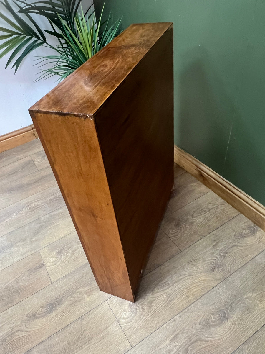 Small Vintage Solid Hardwood Bookcase (SKU122)