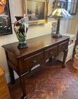 Antique Oak Georgian Style Console Table (SKU228)