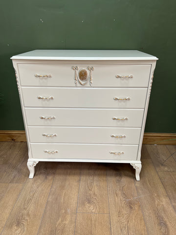 Vintage Olympus Style Chest Drawers (SKU163)