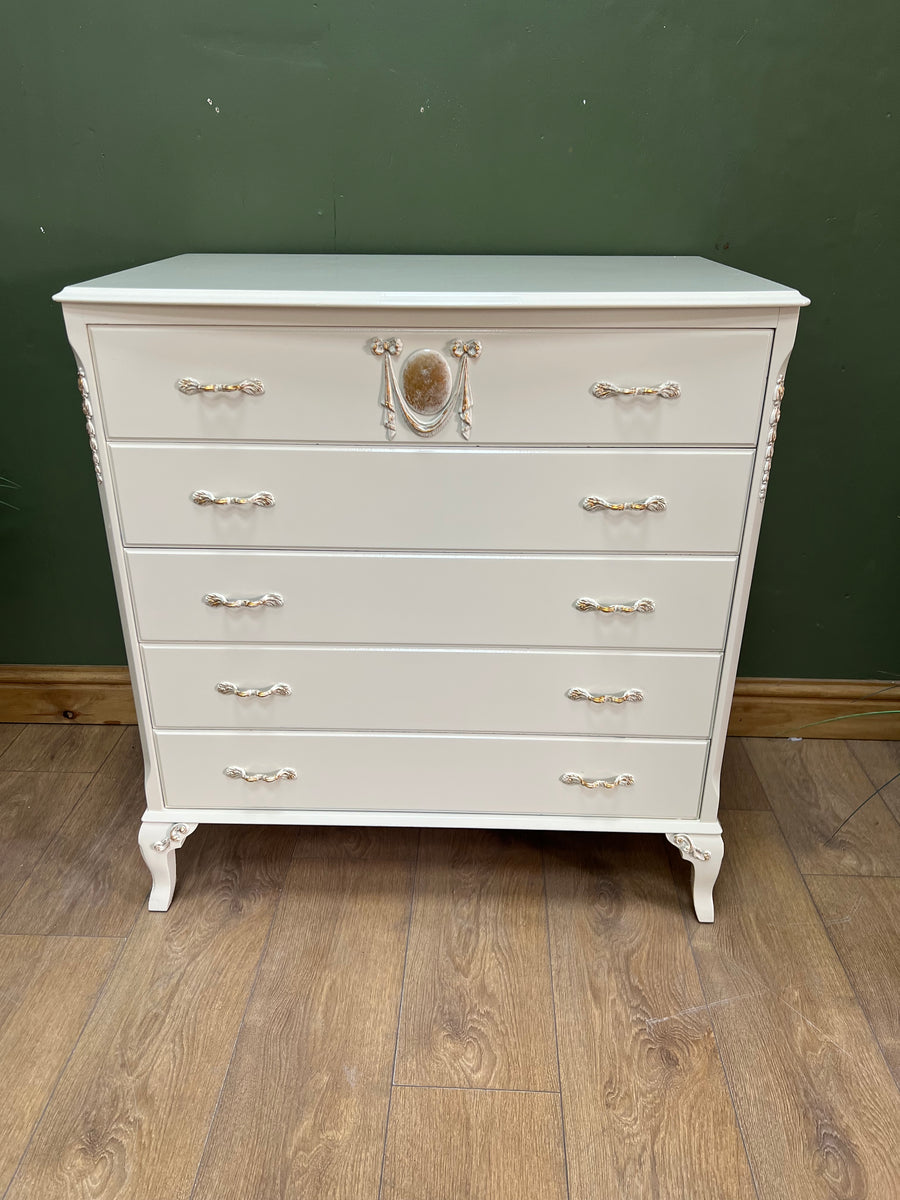 Vintage Olympus Style Chest Drawers (SKU163)