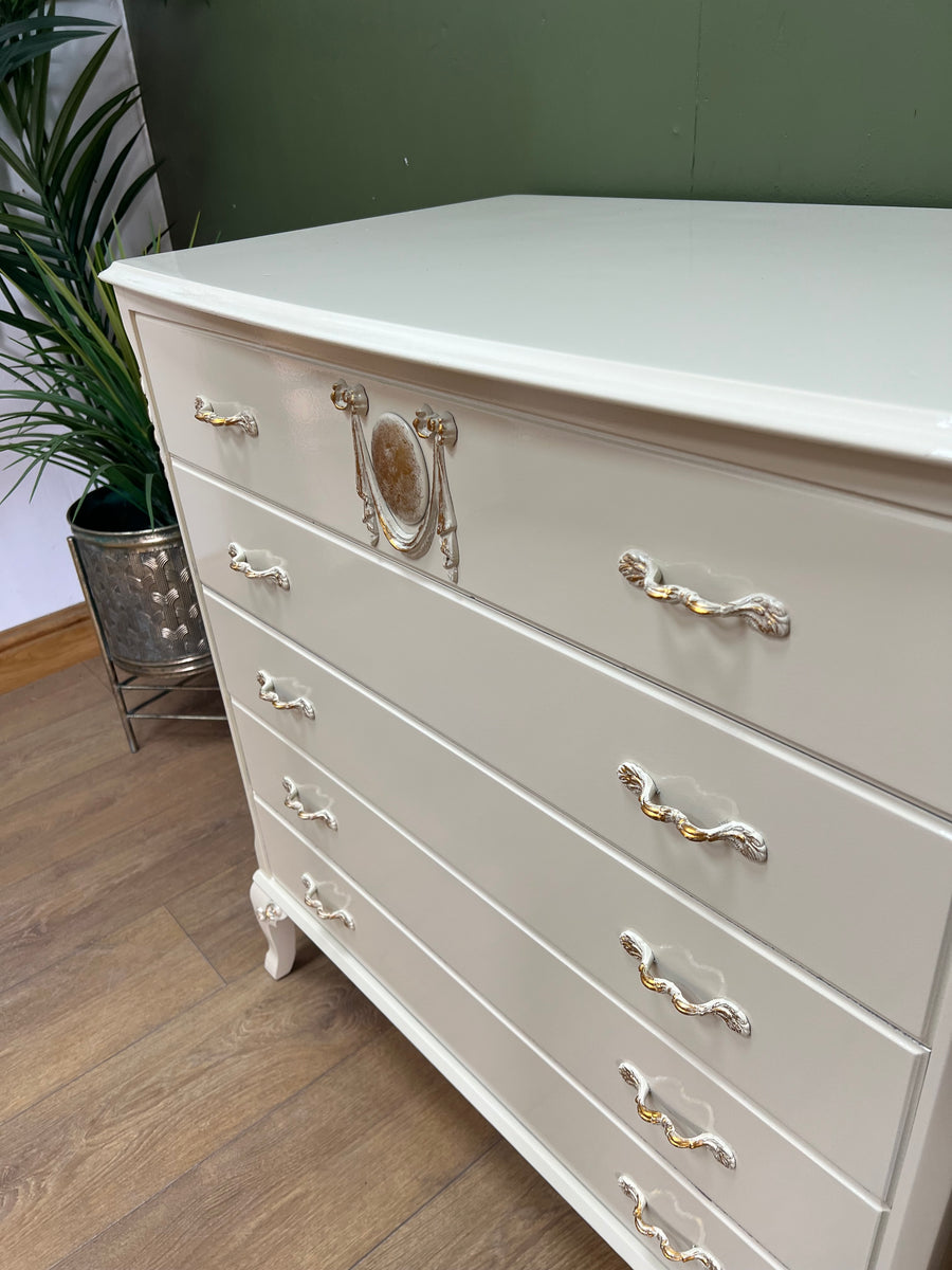 Vintage Olympus Style Chest Drawers (SKU163)