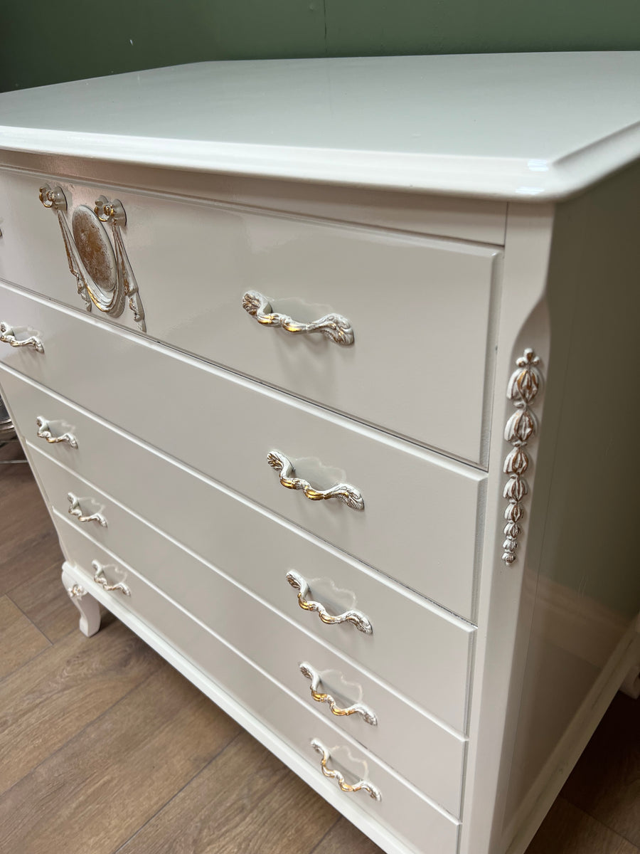 Vintage Olympus Style Chest Drawers (SKU163)