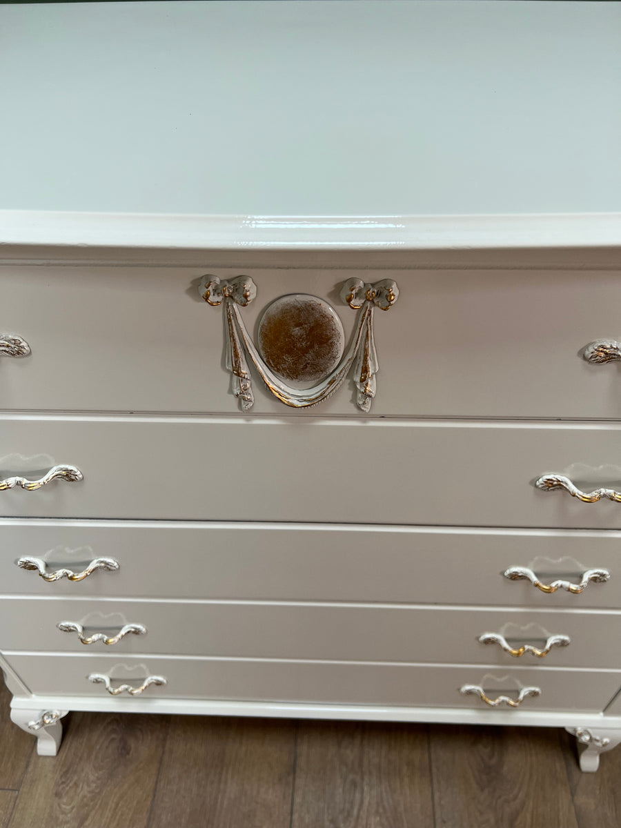 Vintage Olympus Style Chest Drawers (SKU163)