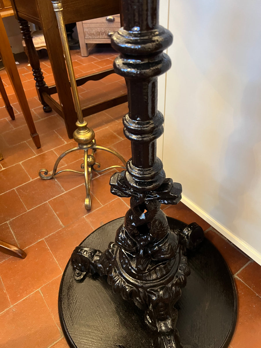 Vintage Cast Iron 2 Tier Bar Poseur Table (SKU251)