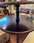 Vintage Cast Iron 2 Tier Bar Poseur Table (SKU251)