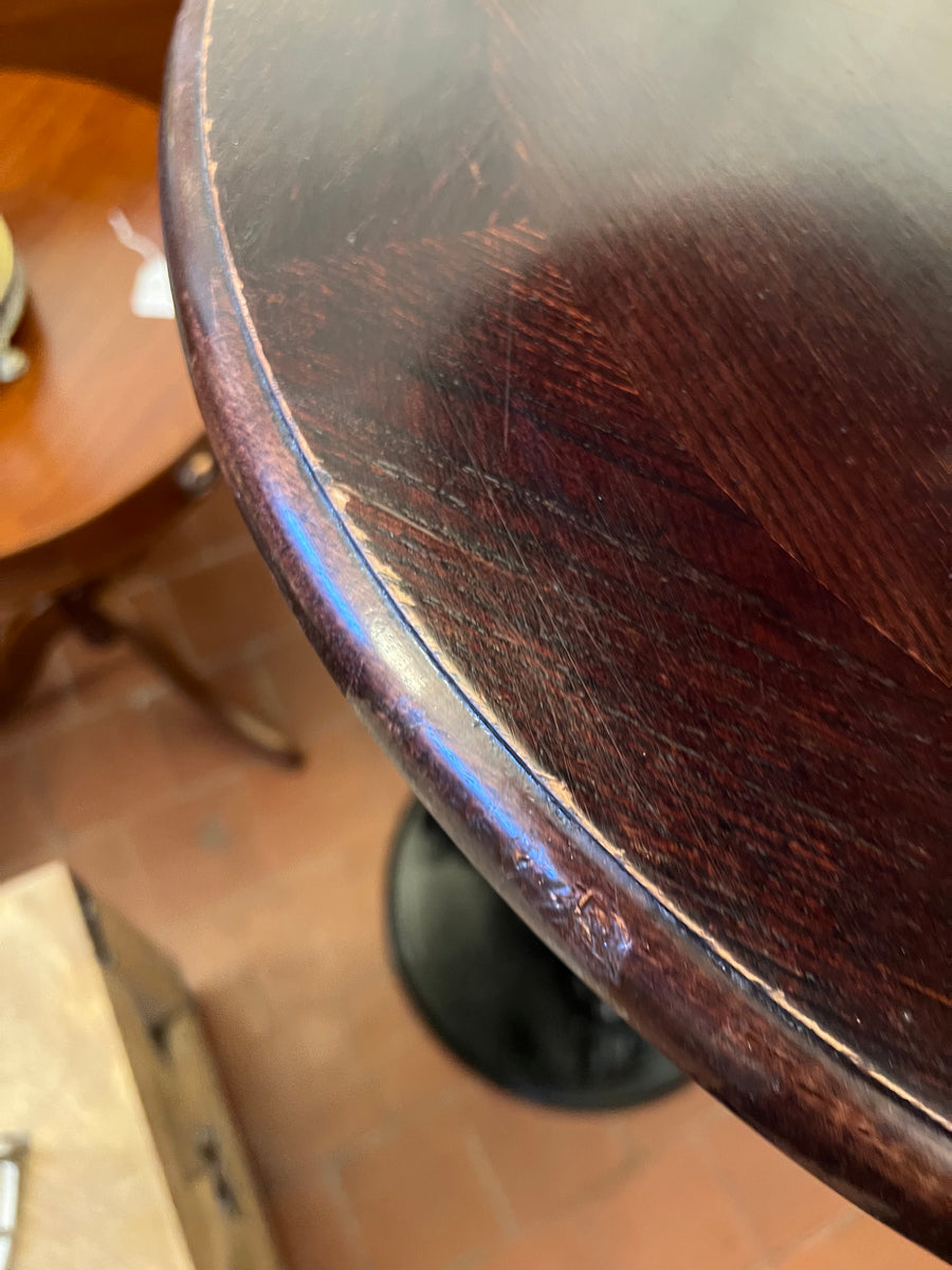 Vintage Cast Iron 2 Tier Bar Poseur Table (SKU251)