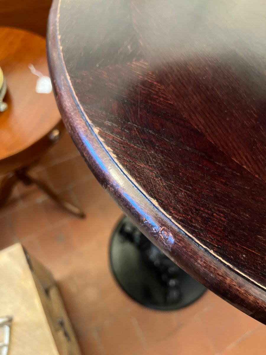 Vintage Cast Iron 2 Tier Bar Poseur Table (SKU251)