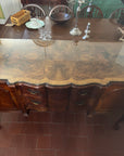 Vintage Maple & Co Burr Walnut Sideboard (SKU083)
