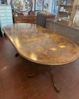 Regency Style Burr Walnut Extending Dining Table (SKU32)