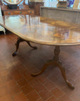 Regency Style Burr Walnut Extending Dining Table (SKU32)