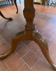 Regency Style Burr Walnut Extending Dining Table (SKU32)