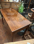 Edwardian Inlaid Mahogany 2 Drawer Writing Desk (SKU126)