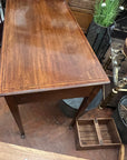 Edwardian Inlaid Mahogany 2 Drawer Writing Desk (SKU126)