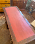 Antique Edwardian C.1900 Desk Leather Top With Key (SKU133)