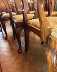 8 x Regency Style Burr Walnut Dining Chairs (SKU33)