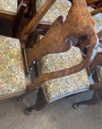 8 x Regency Style Burr Walnut Dining Chairs (SKU33)