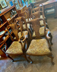 8 x Regency Style Burr Walnut Dining Chairs (SKU33)