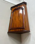 Victorian Mahogany Hanging Corner Cupboard (SKU232)