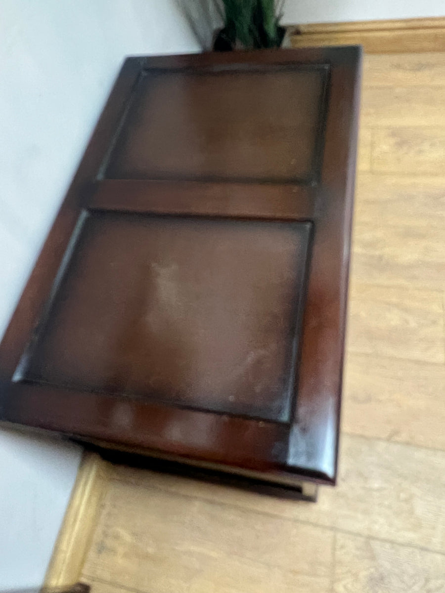 Vintage Linenfold Blanket Chest (SKU164)