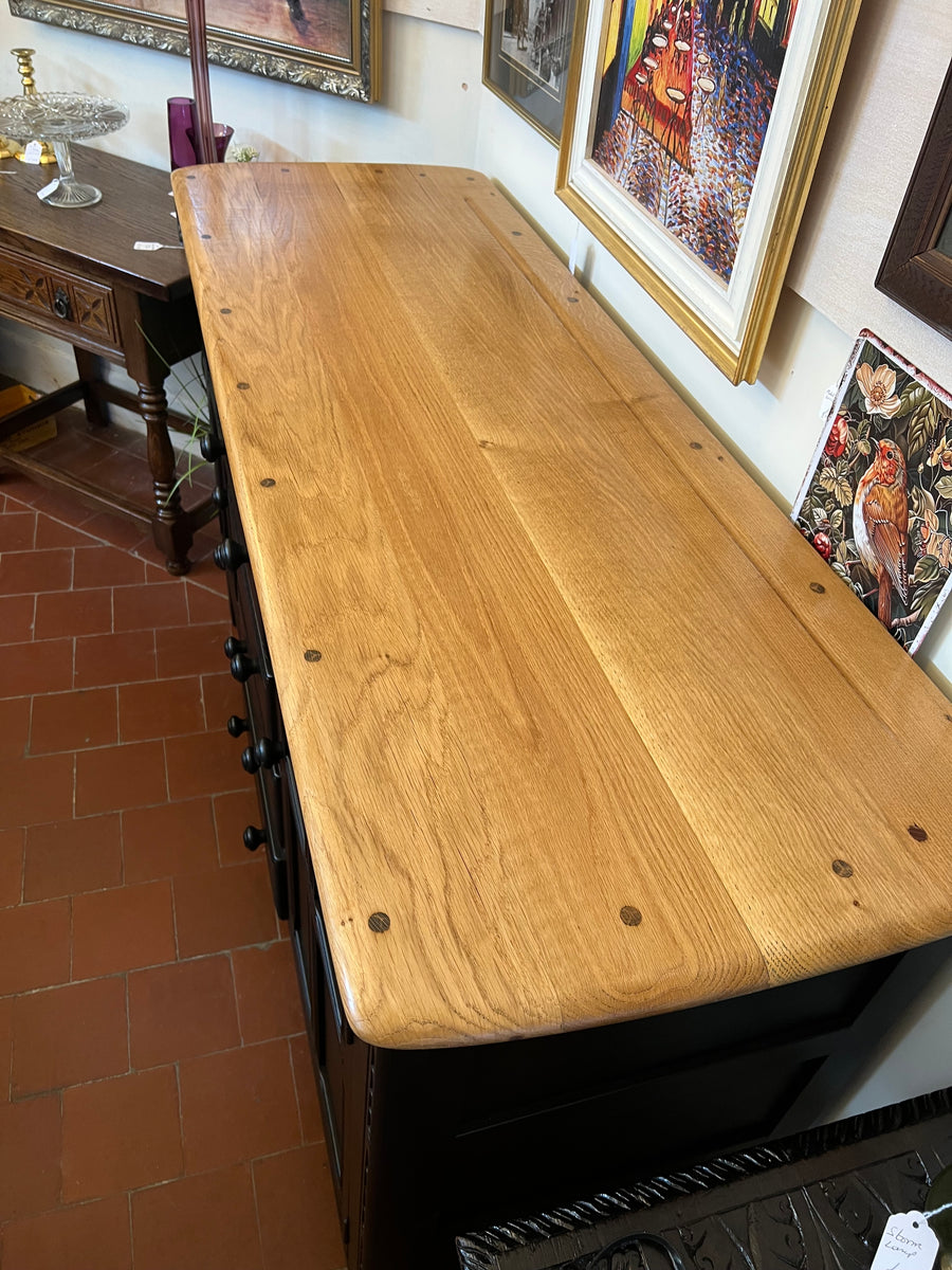 Vintage Ercol Sideboard Black Base (SKU69)