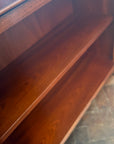 Vintage Mahogany Inlaid Bookcase With Drawer (SKU133)