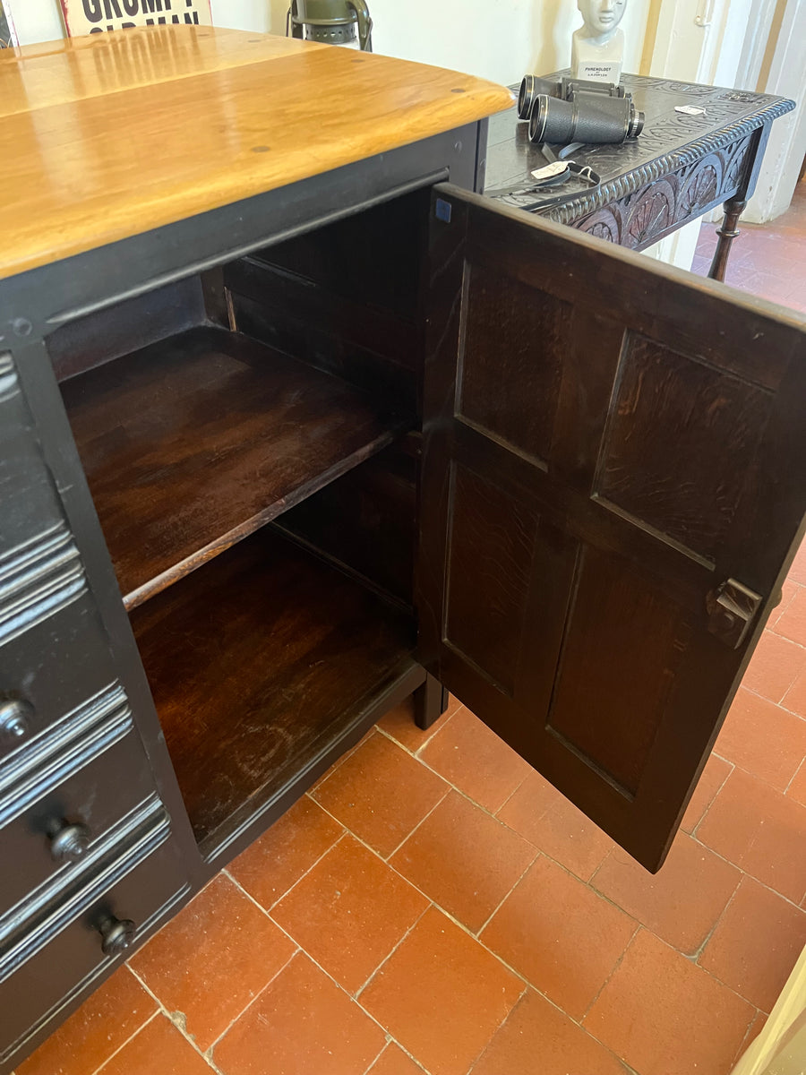 Vintage Ercol Sideboard Black Base (SKU69)