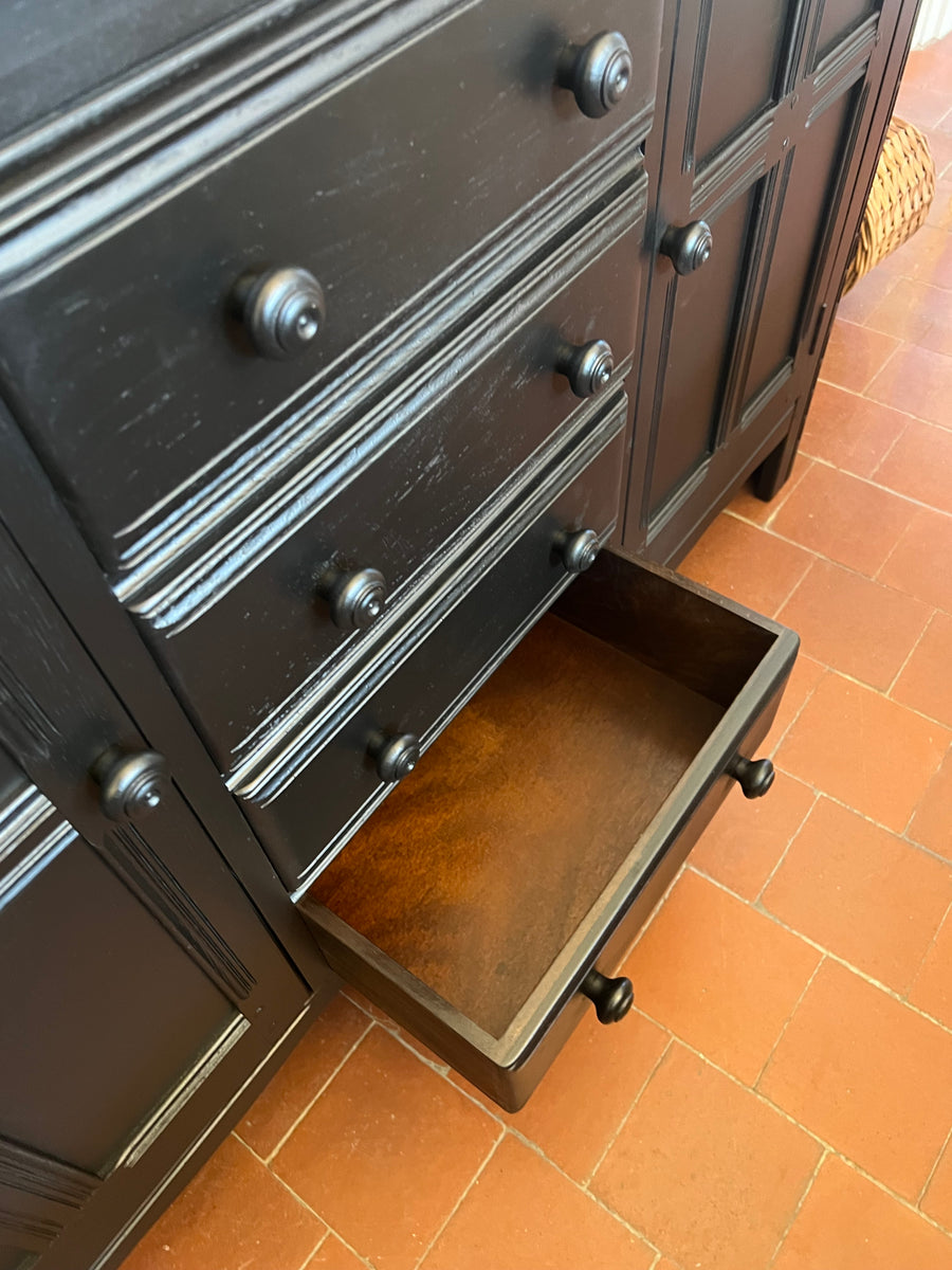 Vintage Ercol Sideboard Black Base (SKU69)