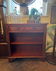 Vintage Mahogany Inlaid Bookcase With Drawer (SKU133)