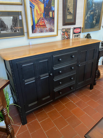Vintage Ercol Sideboard Black Base (SKU69)