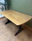 Vintage Oak Refectory Wooden Dining Table (SKU36)