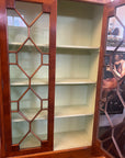 Yew Wood Display Cabinet Bookcase (SKU134)