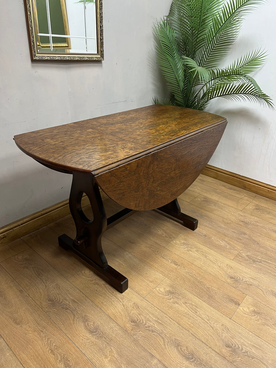 Vintage Drop Leaf Wooden Dining Table  (SKU24)