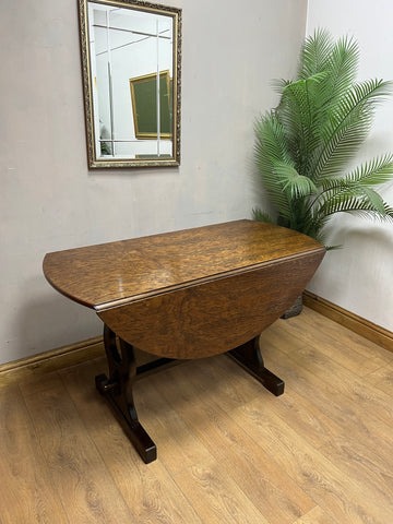 Vintage Drop Leaf Wooden Dining Table  (SKU24)