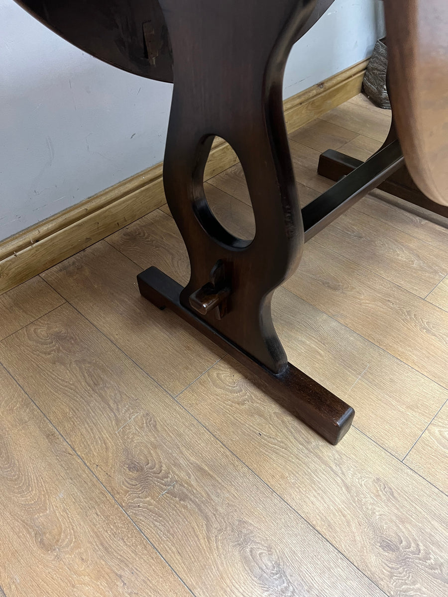 Vintage Drop Leaf Wooden Dining Table  (SKU24)