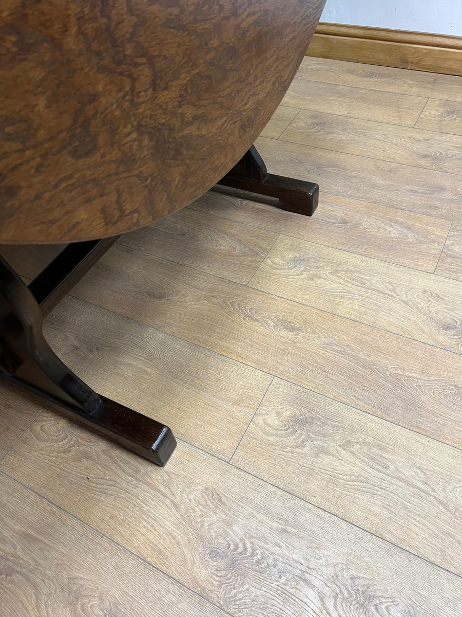 Vintage Drop Leaf Wooden Dining Table  (SKU24)