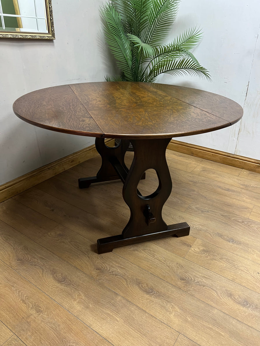 Vintage Drop Leaf Wooden Dining Table  (SKU24)