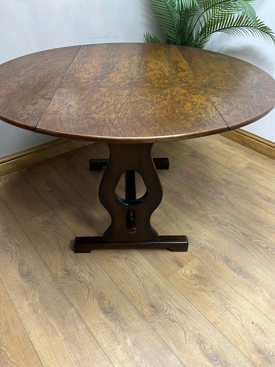Vintage Drop Leaf Wooden Dining Table  (SKU24)