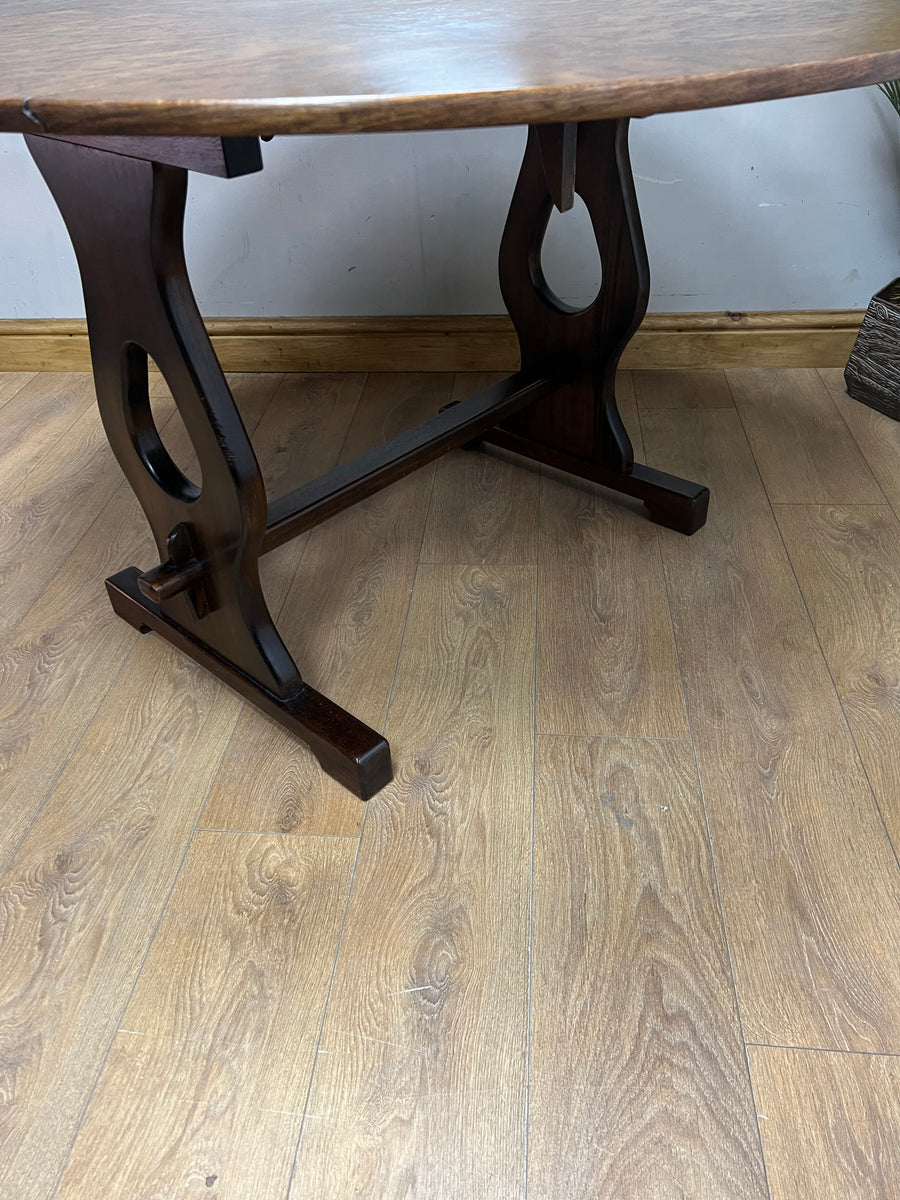 Vintage Drop Leaf Wooden Dining Table  (SKU24)