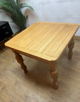 Vintage Oak Draw Leaf Extending Dining Table (SKU53)