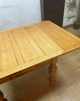 Vintage Oak Draw Leaf Extending Dining Table (SKU53)