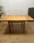 Vintage Oak Draw Leaf Extending Dining Table (SKU53)