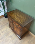 Vintage Bevan Funnell Mahogany Serpentine Front Cocktail Cabinet (SKU69)